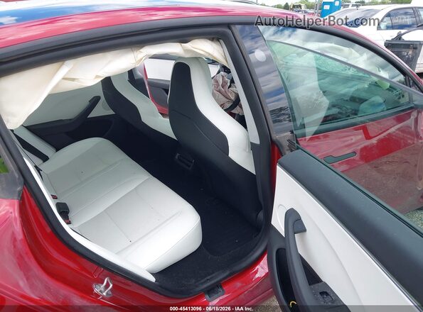 5YJ3E1ET3RF769601 2024 TESLA MODEL 3 Красный Вид наклейки с VIN-кодом