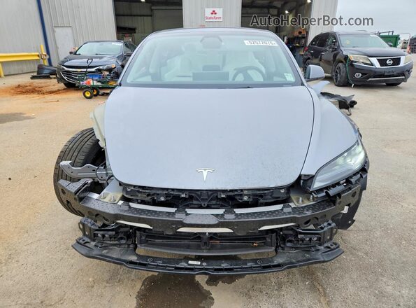 5YJ3E1ET5SF934540 2025 TESLA MODEL Silver Вид спереду