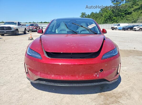 5YJ3E1ET8RF796972 2024 TESLA MODEL Red Вид спереду