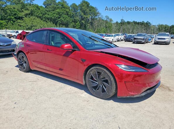 5YJ3E1ET8RF796972 2024 TESLA MODEL Red Передня права чверть
