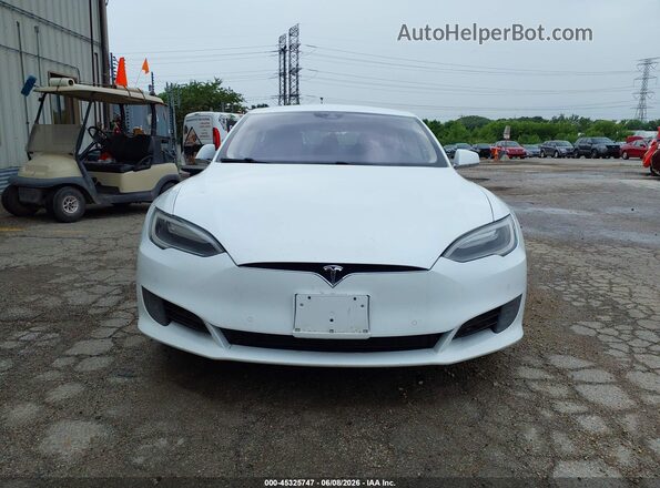 5YJSA1E13GF159488 2016 TESLA MODEL S White Instrument cluster view