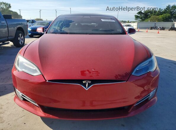 5YJSA1E13HF189575 2017 TESLA MODEL Red 
