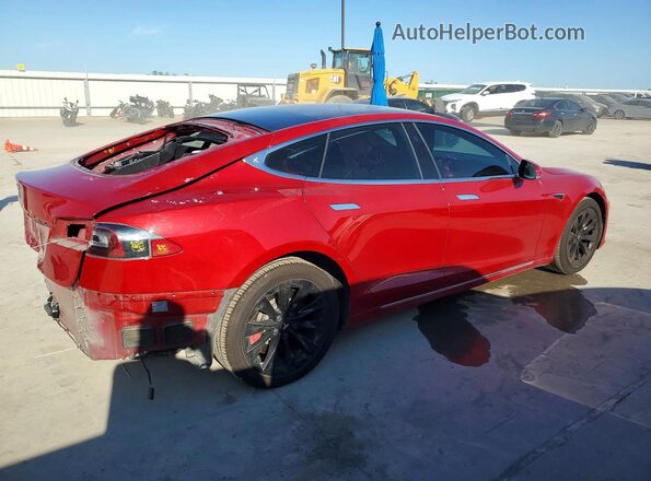 5YJSA1E13HF189575 2017 TESLA MODEL Red 