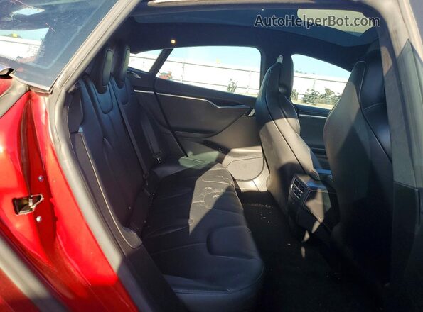 5YJSA1E13HF189575 2017 TESLA MODEL Red 
