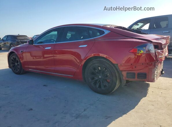 5YJSA1E13HF189575 2017 TESLA MODEL Red 