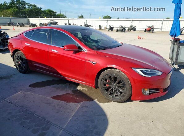 5YJSA1E13HF189575 2017 TESLA MODEL Red 