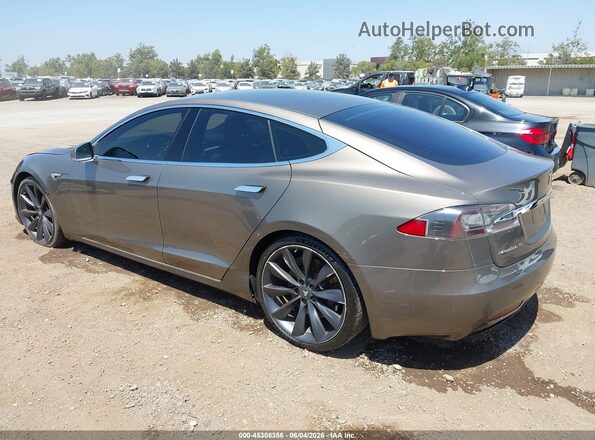 5YJSA1E19GF138175 2016 TESLA MODEL S Gray Tył lewy