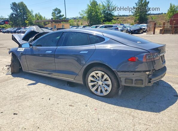 5YJSA1E20GF170859 2016 TESLA MODEL Gray Trasero izquierdo