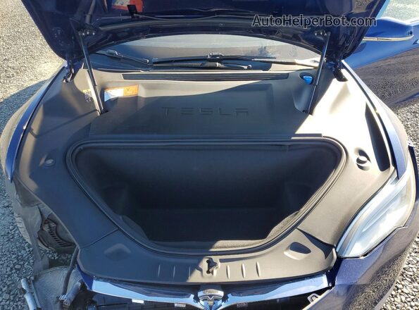 5YJSA1E21HF192757 2017 TESLA MODEL Blue 