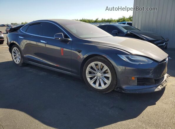 5YJSA1E21HF196002 2017 TESLA MODEL Gray Delantero derecho