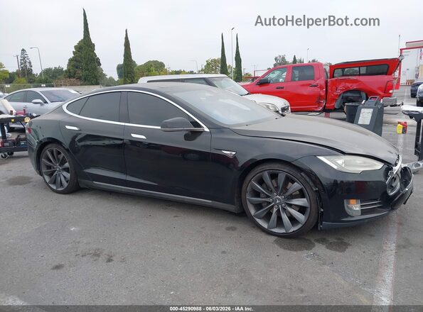 5YJSA1E22GF126569 2016 TESLA MODEL S Black Սալոնի 360 աստիճան տեսք