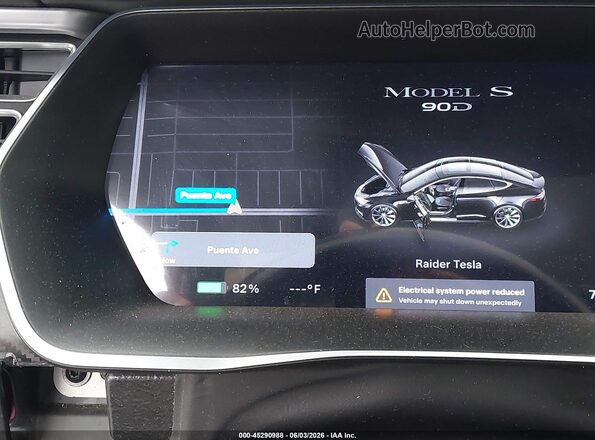 5YJSA1E22GF126569 2016 TESLA MODEL S Black 