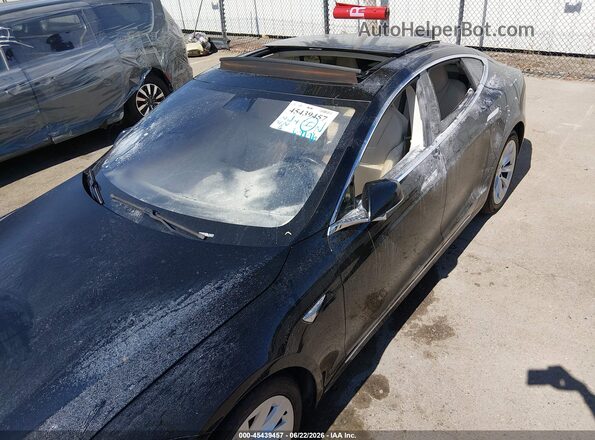 5YJSA1E22JF260912 2018 TESLA MODEL S Black წინა ხედი