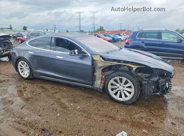 5YJSA1E22JF274549 2018 TESLA MODEL Gray Przód prawy