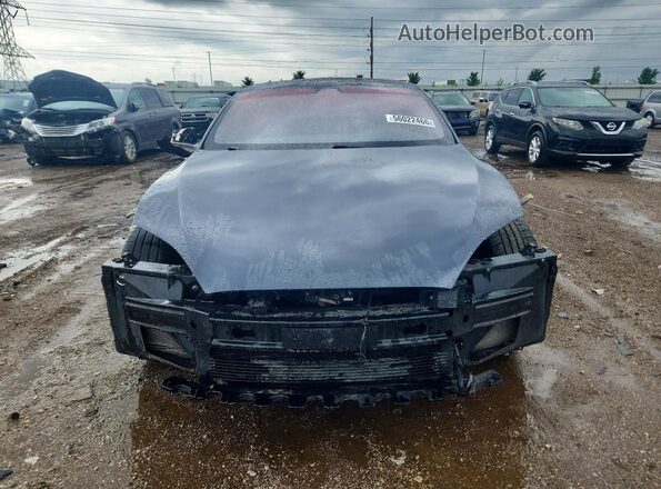 5YJSA1E22JF274549 2018 TESLA MODEL Gray Widok z przodu