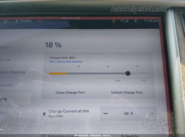 5YJSA1E22MF419187 2021 TESLA MODEL S White 