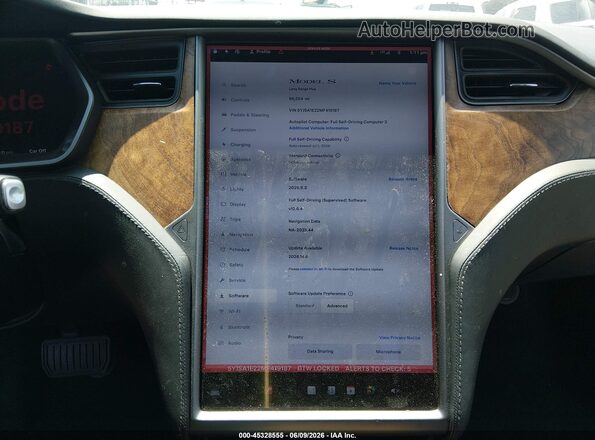 5YJSA1E22MF419187 2021 TESLA MODEL S White 
