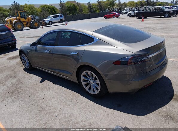 5YJSA1E23GF142392 2016 TESLA MODEL S Brown Tył lewy