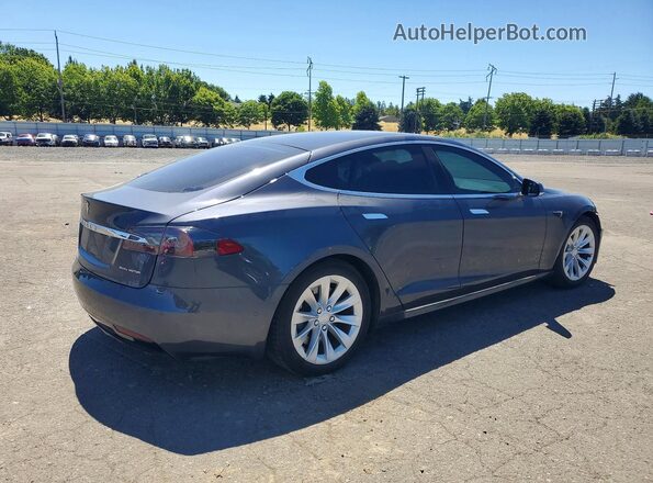 5YJSA1E23KF347753 2019 TESLA MODEL Gray Trasero derecho