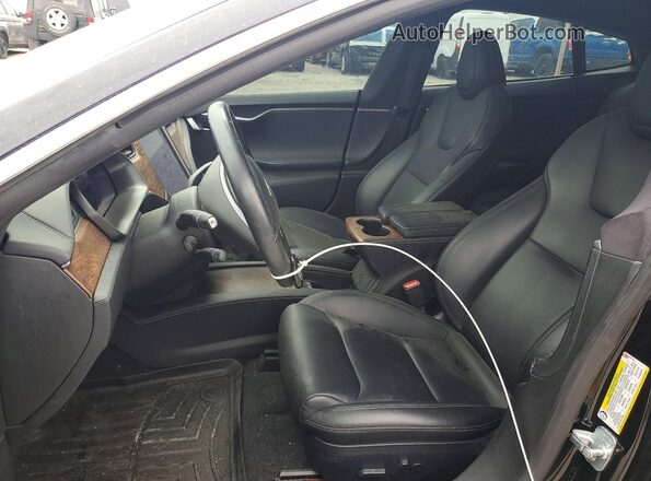 5YJSA1E23LF367390 2020 TESLA MODEL Black Սալոնի դիմացի տեսք