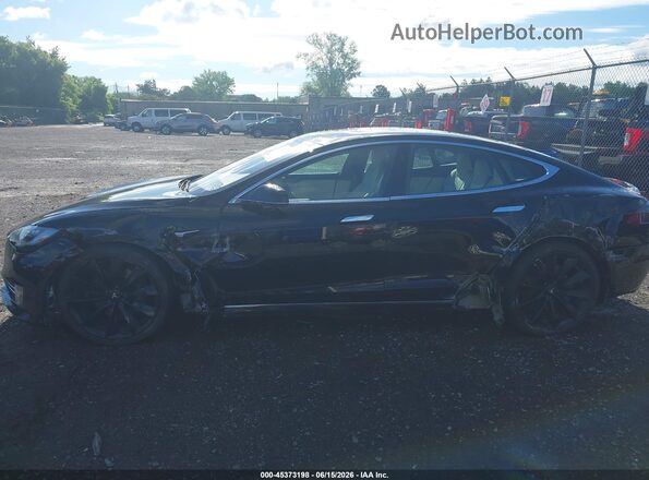 5YJSA1E24LF389009 2020 TESLA MODEL S Black 360 interior view