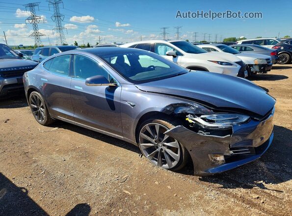 5YJSA1E24LF399846 2020 TESLA MODEL Gray Առջևի աջ