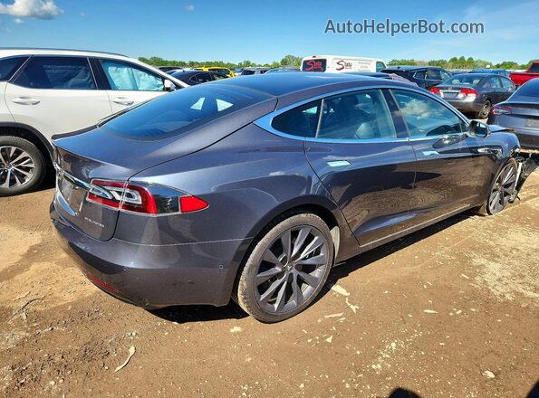 5YJSA1E24LF399846 2020 TESLA MODEL Gray Հետևի աջ
