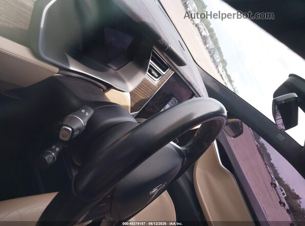 5YJSA1E25GF123357 2016 TESLA MODEL S Коричневый Вид задних сидений