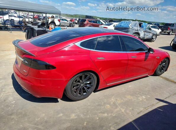 5YJSA1E25GF156830 2016 TESLA MODEL Red Tył prawy