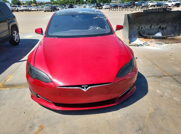 5YJSA1E25GF156830 2016 TESLA MODEL Red Widok z przodu