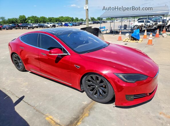 5YJSA1E25GF156830 2016 TESLA MODEL Red Przód prawy