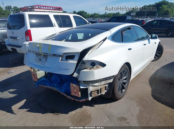 5YJSA1E25KF330565 2019 TESLA MODEL S White Հետևի աջ
