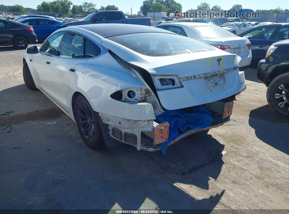 5YJSA1E25KF330565 2019 TESLA MODEL S White Հետևի ձախ