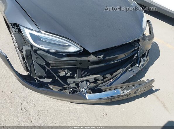 5YJSA1E26GF147358 2016 TESLA MODEL S Gray Front view