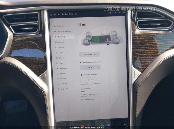 5YJSA1E26GF147358 2016 TESLA MODEL S Gray 