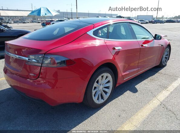 5YJSA1E26JF245202 2018 TESLA MODEL S Burgundy 