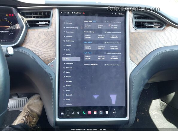 5YJSA1E26JF253364 2018 TESLA MODEL S Black უკანა სავარძლების ხედი