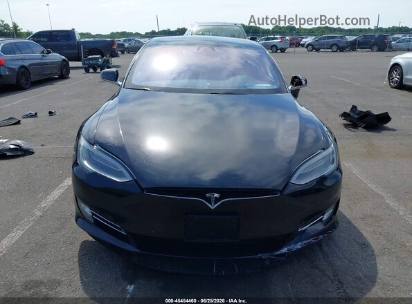 5YJSA1E26JF253364 2018 TESLA MODEL S Black ხელსაწყოთა პანელის ხედი