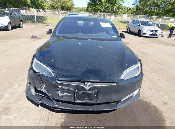 5YJSA1E26JF259102 2018 TESLA MODEL S Black წინა ხედი