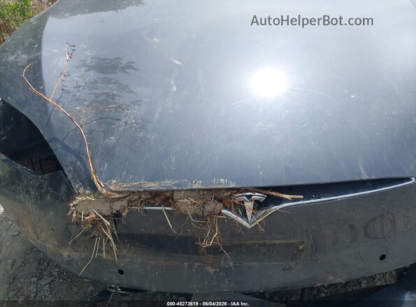 5YJSA1E26KF308915 2019 TESLA MODEL S Gray Вид ззаду