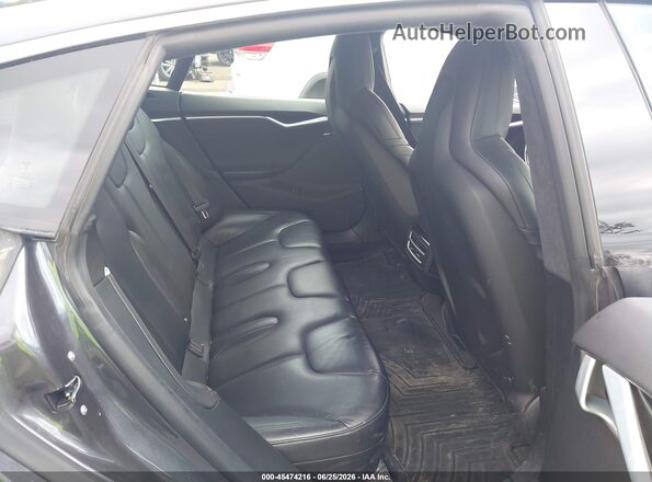 5YJSA1E27GF139754 2016 TESLA MODEL S Gray Вид задніх сидінь