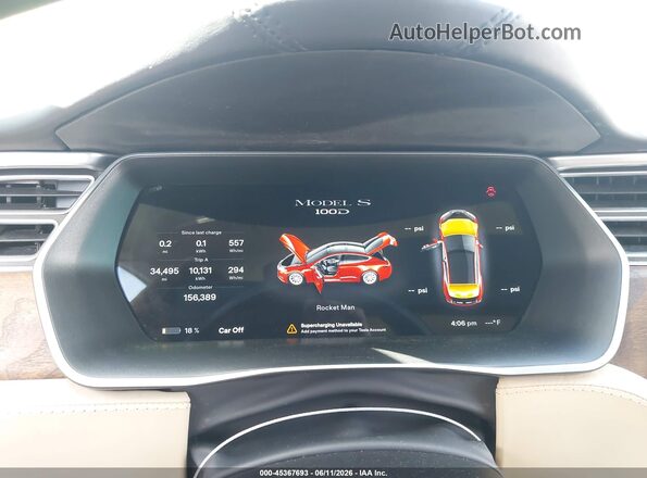 5YJSA1E27HF208198 2017 TESLA MODEL S Красный 