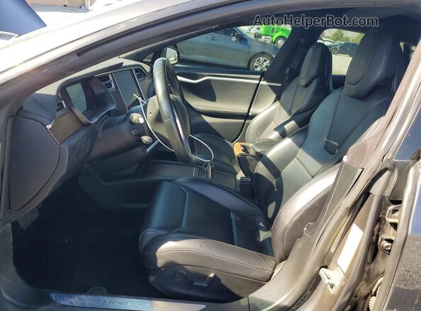 5YJSA1E27JF242566 2018 TESLA MODEL Charcoal 