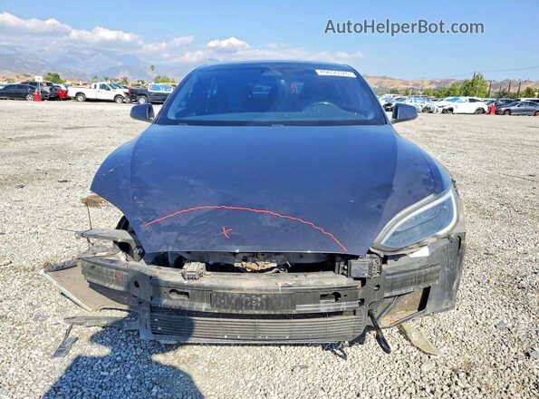 5YJSA1E27JF242566 2018 TESLA MODEL Charcoal 