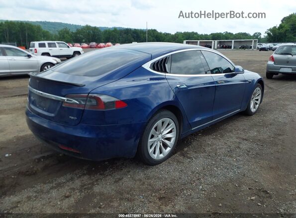 5YJSA1E27JF265071 2018 TESLA MODEL S Blue უკანა მარჯვენა