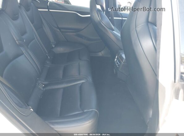 5YJSA1E28JF246822 2018 TESLA MODEL S White Вид наклейки з VIN-кодом