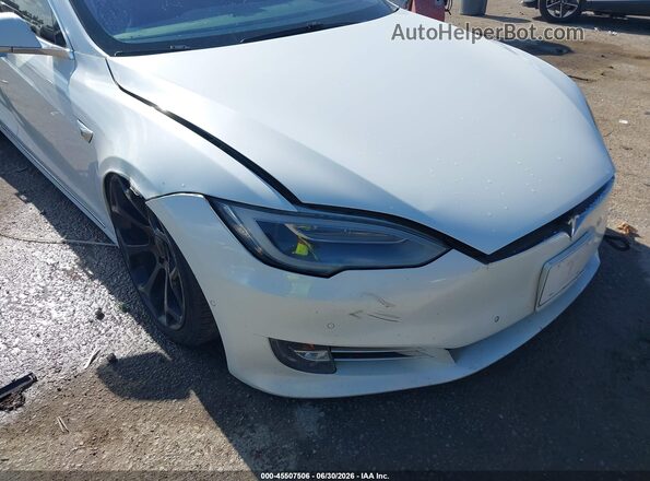 5YJSA1E28JF246822 2018 TESLA MODEL S White Вид спереду
