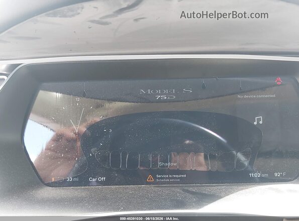 5YJSA1E29HF190870 2017 TESLA MODEL S Navy Вид задних сидений