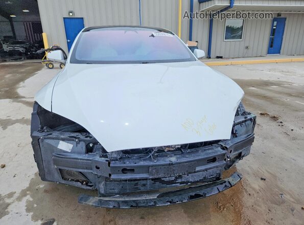 5YJSA1E29KF340659 2019 TESLA MODEL White Front view