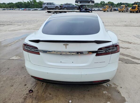 5YJSA1E29KF340659 2019 TESLA MODEL White Rear view